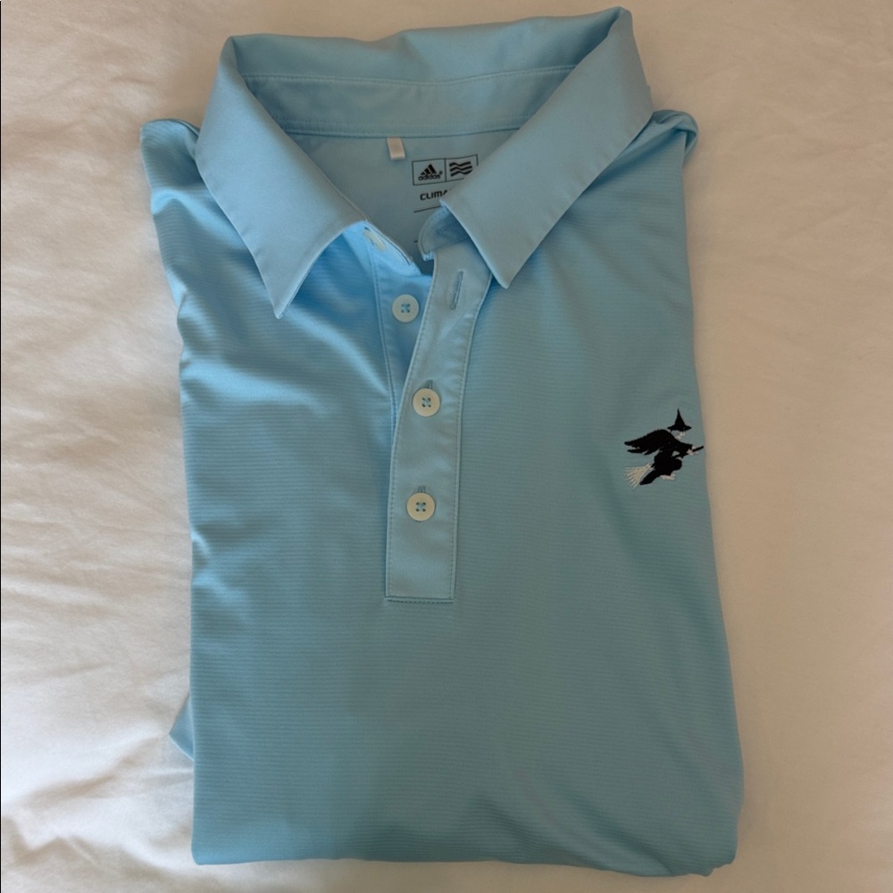 Adidas Sky Blue Men's Polo Shirt